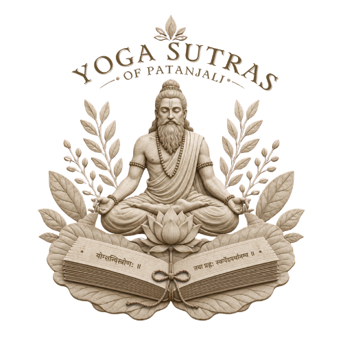 Yoga Sutras of Patanjali course emblem